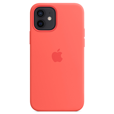 Чехол iPhone 12/12 Pro Silicone Magsafe Pink Citrus