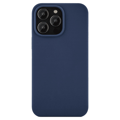 Чехол iPhone 14 Pro Max uBear Touch Mag Case Soft-touch, темно-синий