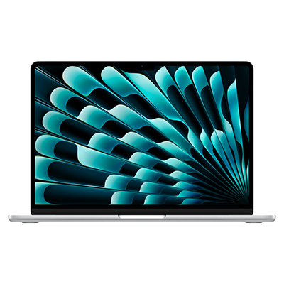 MacBook Air 13" (М3, 2024), 8 ГБ, 256 ГБ SSD, серебристый