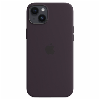 Чехол iPhone 14 Plus Silicone Magsafe Elderberry