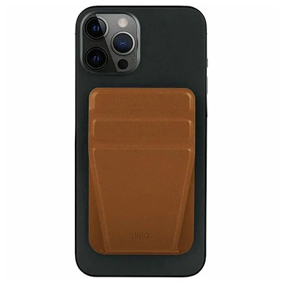 Картхолдер UNIQ LYFT MAGSAFE, коричневый