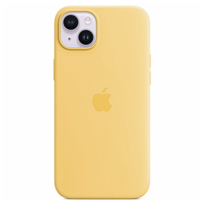 Чехол iPhone 14 Plus Silicone Sunglow
