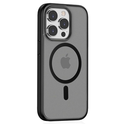 Чехол iPhone 14 Pro Max Gurdini Shockproof Magsafe, черный