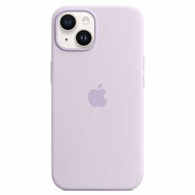 Чехол iPhone 14 Silicone Magsafe Lilac