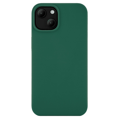 Чехол iPhone 14 uBear Touch Mag Case Soft-touch, темно-зеленый