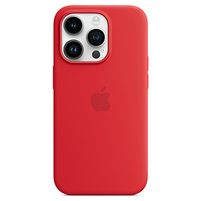 Чехол iPhone 14 Pro Silicone Magsafe Red