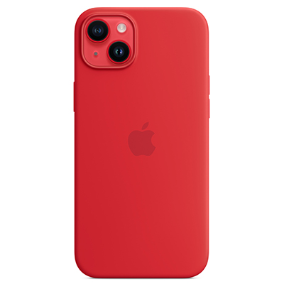 Чехол iPhone 14 Plus Silicone Magsafe Red