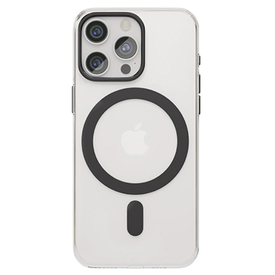 Чехол iPhone 15 Pro Max "vlp" Diamond Case с MagSafe, черный