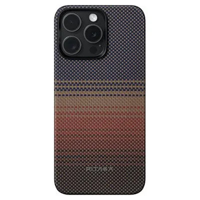 Чехол iPhone 15 Pro Max Pitaka Fusion Weaving MagEZ 5 Sunset