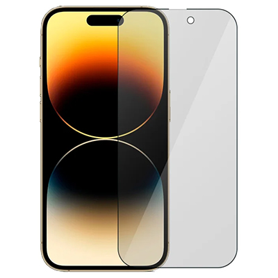 Защитное стекло iPhone 14 Pro Max MOCOLL 2.5D полноразмерное, черное