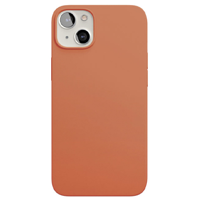 Чехол iPhone 13 mini "vlp" Silicone Case MagSafe, оранжевый