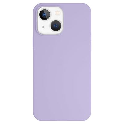 Чехол iPhone 14 Plus "vlp" Liquid Silicone Case MagSafe, сиреневый