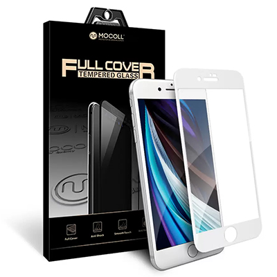 Защитное стекло iPhone 7/8/SE MOCOLL белое