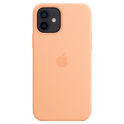 Чехол iPhone 12/12 Pro Silicone Magsafe Cantaloupe
