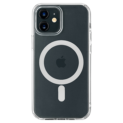 Чехол iPhone 12/12 Pro uBear Real Mag Case, усиленный, прозрачный