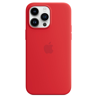 Чехол iPhone 14 Pro Max Silicone Magsafe Red