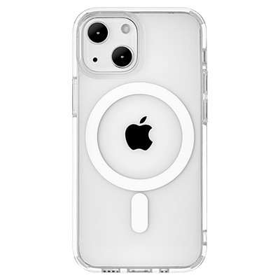 Чехол iPhone 13 mini uBear Real Mag Case усиленный, прозрачный