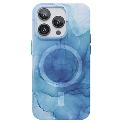 Чехол iPhone 14 Pro Max "vlp" Splash Case MagSafe, синий