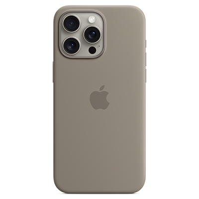 Чехол iPhone 15 Pro Max Silicone MagSafe Clay