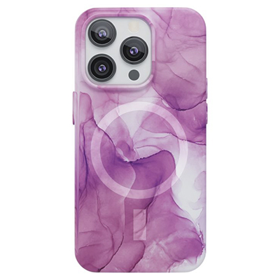 Чехол iPhone 14 Pro Max "vlp" Splash Case MagSafe, розовый