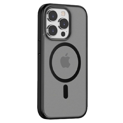 Чехол 14 Pro Gurdini Shockproof Magsafe, черный