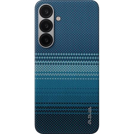 Чехол PITAKA Tactile Woven Case для Samsung S25, принт Moonrise