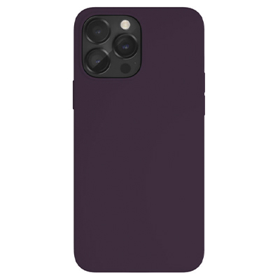 Чехол iPhone 14 Pro Max "vlp" Liquid Silicone Case MagSafe, темно-фиолетовый