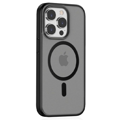 Чехол iPhone 15 Pro Max Gurdini Shockproof Magsafe, черный
