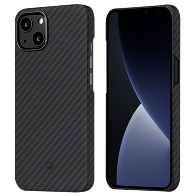 Чехол iPhone 13 Pitaka MagEZ Case 2, черно-серый