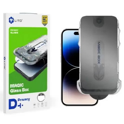 Стекло iPhone 14 Pro Max Lito, антишпион