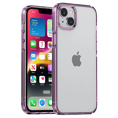 Чехол iPhone 13/14 Gurdini Alba Series Protective, фиолетовый