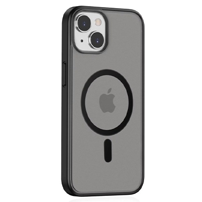 Чехол iPhone 13/14 Gurdini Shockproof Case Magsafe, черный