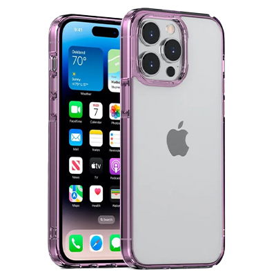 Чехол iPhone 14 Pro Gurdini Alba Series Protective, фиолетовый