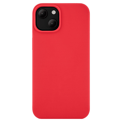 Чехол iPhone 14 uBear Touch Mag Case Soft-touch, красный