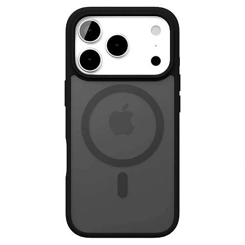 Чехол iPhone 17 Pro Max VLP LITE Bloom Case с MagSafe, черный