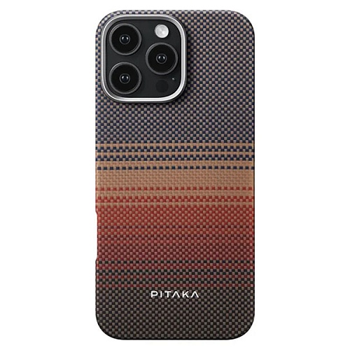 Чехол iPhone 16 Pro Max Pitaka Fusion Weaving MagEZ 5 Sunset