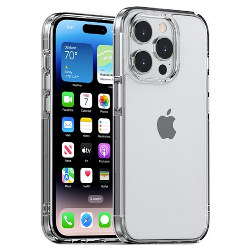 Чехол iPhone 16 Pro Max Gurdini Alba Series Protective Clear