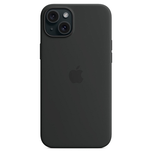 Чехол iPhone 15 Plus Silicone MagSafe Black