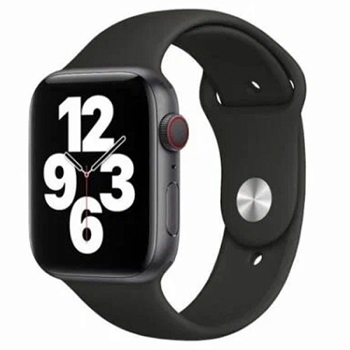 Ремешок силиконовый «vlp» Silicone Band для Apple Watch 42/44 мм, черный