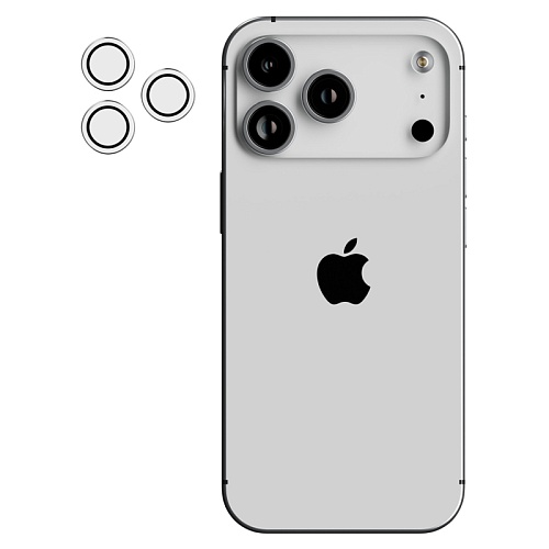 Стекло защитное iPhone 17 Pro/Pro Max uBear Nano Lens Shield