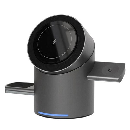 Беспроводное зарядное устройство "vlp" Tower Power 3 in 1, серый