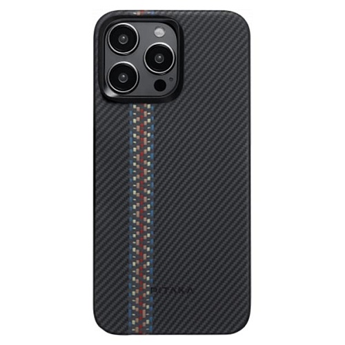 Чехол iPhone 14 Pro Pitaka MagEZ Case 4 Rhapsody, кевлар
