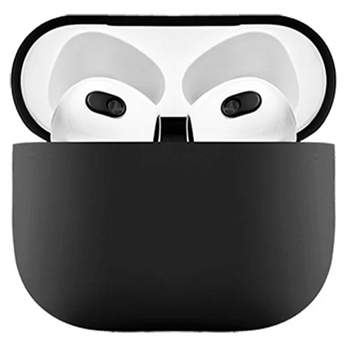 Чехол Airpods 3 uBear Touch Pro 1,5 мм усиленный, черный
