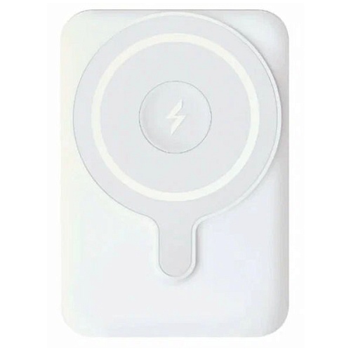 Аккумулятор внешний «vlp» Dual Magsafe PowerBank 5000 mAh, 3A, USB-C, белый