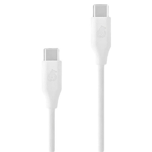 Кабель uBear Life Cable USB-C/USB-C 1.2м, 60W, белый