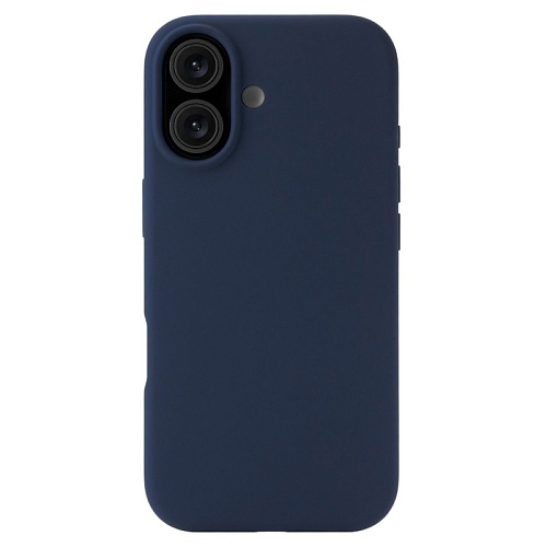 Чехол iPhone 17 uBear Touch Mag Case, MagSafe, темно-синий