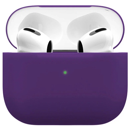 Чехол AirPods 3 "vlp" Soft Touch, темно-фиолетовый