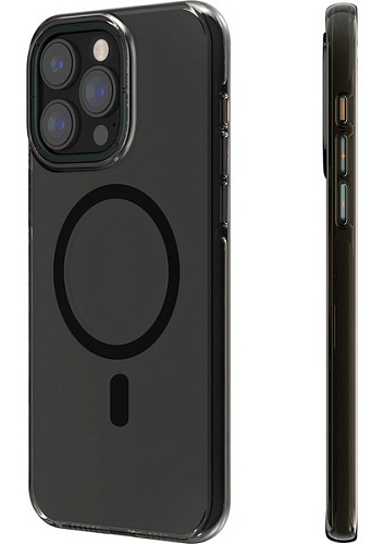 Чехол iPhone 16 Pro AceCase Crystal Shield, черный