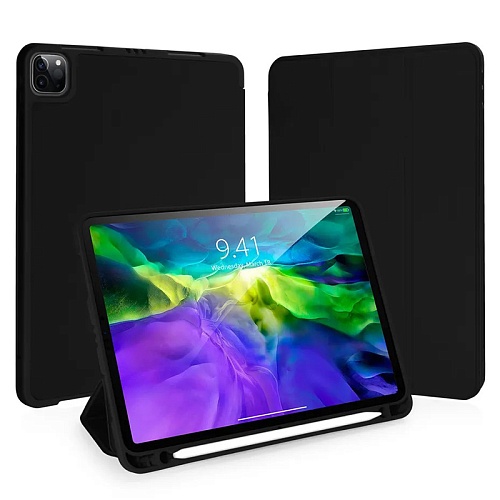 Чехол iPad Pro 12.9" (2020-2021) Gurdini Milano Series Black