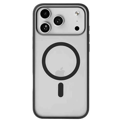 Чехол iPhone 17 Pro uBear Cloud Mag Case, MagSafe, черный